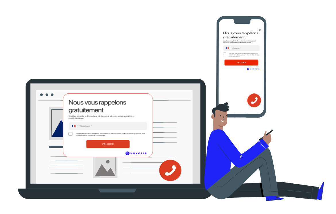screenshot of Web Callback